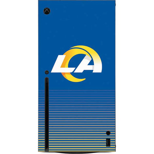 NFL Los Angeles Rams Breakaway Xbox Series X Console Skin