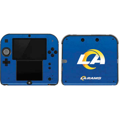 NFL Los Angeles Rams Distressed Nintendo 2DS Skin