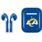 NFL Los Angeles Rams Distressed Apple AirPods 2 Skin