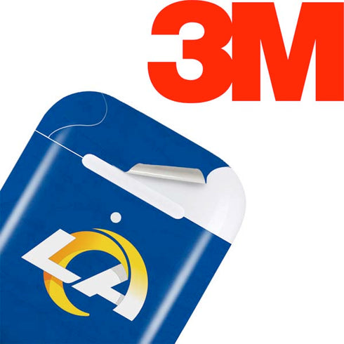 NFL Los Angeles Rams Distressed Apple AirPods Skin