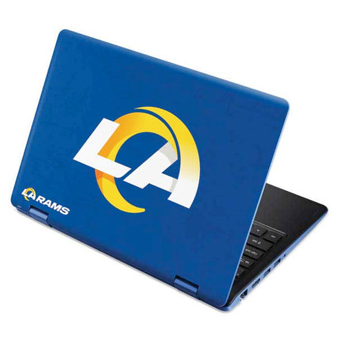 NFL Los Angeles Rams Distressed Aspire R11 11.6in Skin