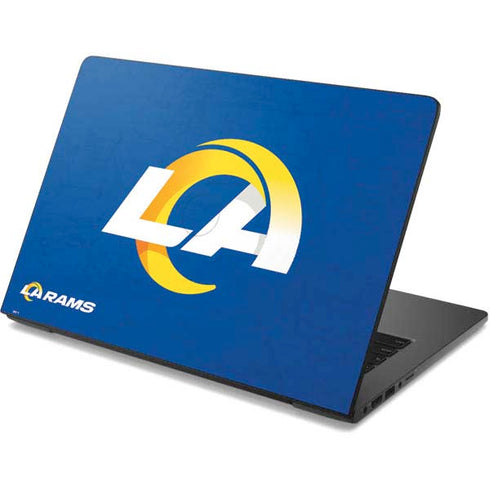 NFL Los Angeles Rams Distressed Dell Chromebook Skin