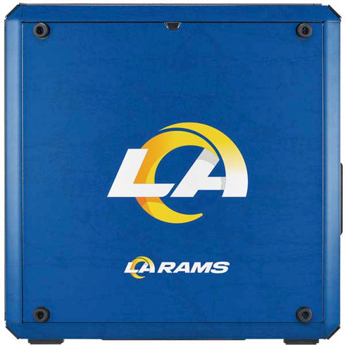 NFL Los Angeles Rams Distressed Cooler Master MasterBox Q300L Mini Tower Skin