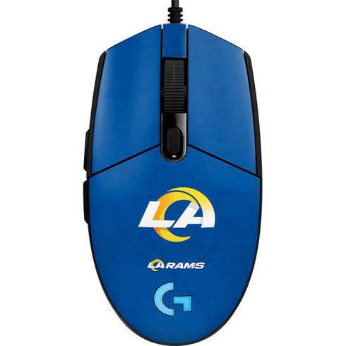 NFL Los Angeles Rams Distressed G203 Prodigy RGB Wired Gaming Mouse Skin