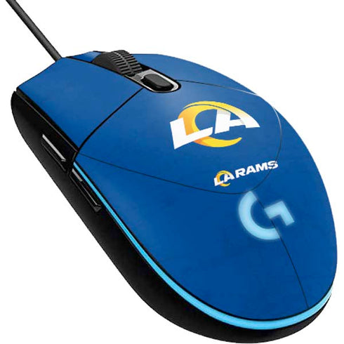 NFL Los Angeles Rams Distressed G203 Prodigy RGB Wired Gaming Mouse Skin