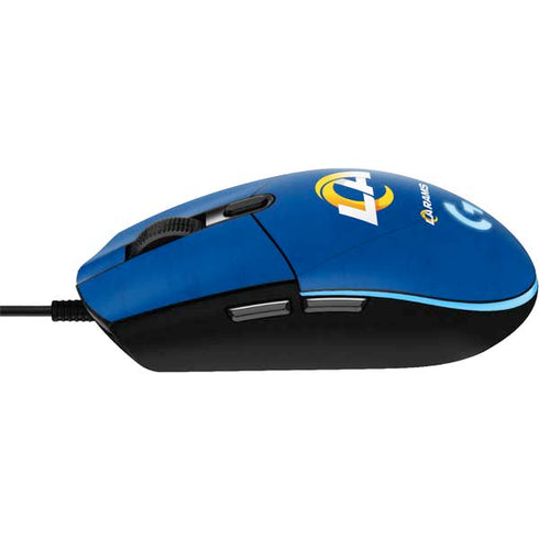 NFL Los Angeles Rams Distressed G203 Prodigy RGB Wired Gaming Mouse Skin