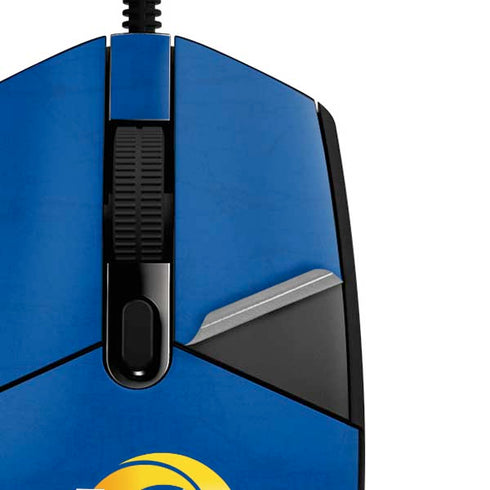 NFL Los Angeles Rams Distressed G203 Prodigy RGB Wired Gaming Mouse Skin