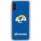NFL Los Angeles Rams Distressed Galaxy A10e Clear Case