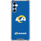 NFL Los Angeles Rams Distressed Galaxy A15 5G Clear Case