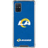 NFL Los Angeles Rams Distressed Galaxy A51 5G Clear Case