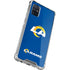 NFL Los Angeles Rams Distressed Galaxy A51 5G Clear Case