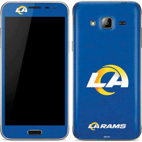 NFL Los Angeles Rams Distressed Galaxy J3 Skin