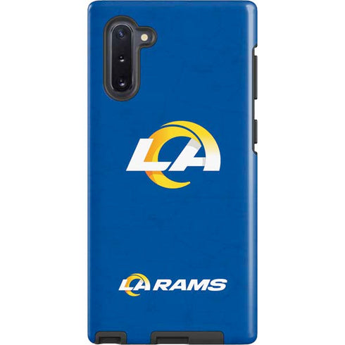 NFL Los Angeles Rams Distressed Galaxy Note 10 Pro Case