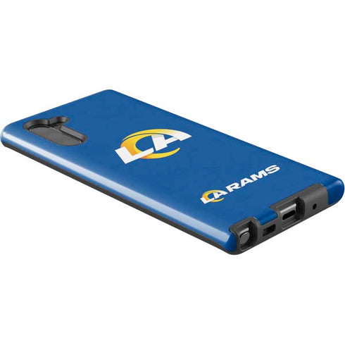 NFL Los Angeles Rams Distressed Galaxy Note 10 Pro Case