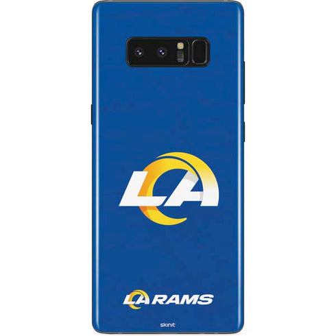 NFL Los Angeles Rams Distressed Galaxy Note 8 Skin