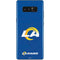 NFL Los Angeles Rams Distressed Galaxy Note 8 Skin