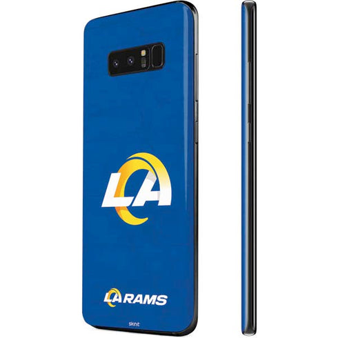 NFL Los Angeles Rams Distressed Galaxy Note 8 Skin