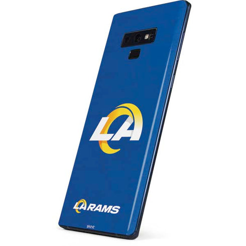NFL Los Angeles Rams Distressed Galaxy Note 9 Skin