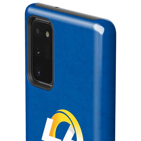 NFL Los Angeles Rams Distressed Galaxy Note20 5G Pro Case