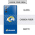 NFL Los Angeles Rams Distressed Galaxy Note20 5G Skin