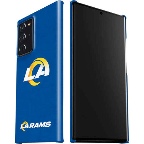 NFL Los Angeles Rams Distressed Galaxy Note20 Ultra 5G Lite Case