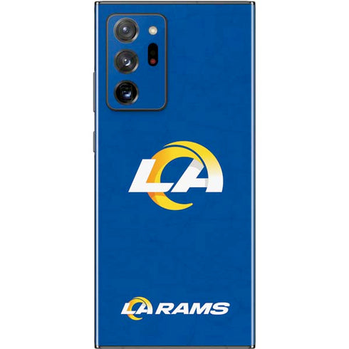 NFL Los Angeles Rams Distressed Galaxy Note20 Ultra 5G Skin
