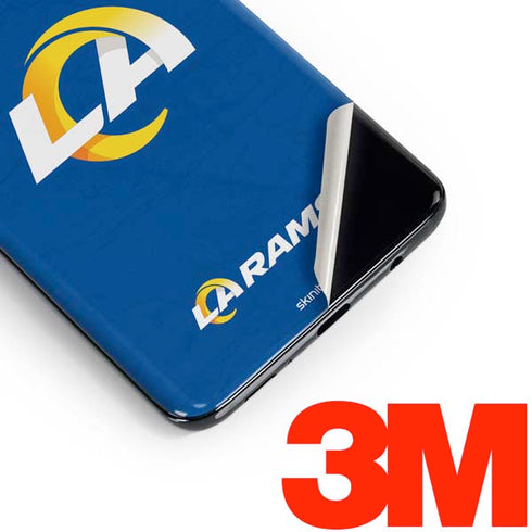 NFL Los Angeles Rams Distressed Galaxy S10 Plus Skin