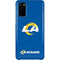 NFL Los Angeles Rams Distressed Galaxy S20 Lite Case
