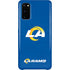 NFL Los Angeles Rams Distressed Galaxy S20 Lite Case