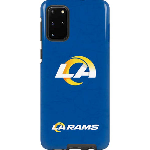 NFL Los Angeles Rams Distressed Galaxy S20 Plus Pro Case