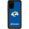 NFL Los Angeles Rams Distressed Galaxy S20 Plus Waterproof Case
