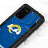 NFL Los Angeles Rams Distressed Galaxy S20 Plus Waterproof Case