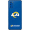 NFL Los Angeles Rams Distressed Galaxy S20 Skin