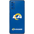 NFL Los Angeles Rams Distressed Galaxy S20 Skin