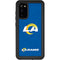 NFL Los Angeles Rams Distressed Galaxy S20 Waterproof Case