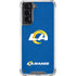 NFL Los Angeles Rams Distressed Galaxy S21 5G Clear Case