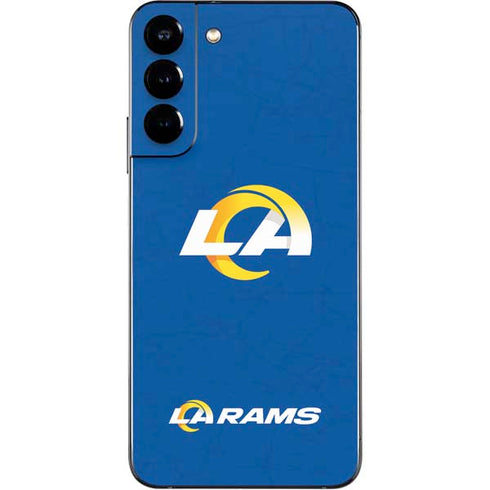 NFL Los Angeles Rams Distressed Galaxy S22 Plus Skin