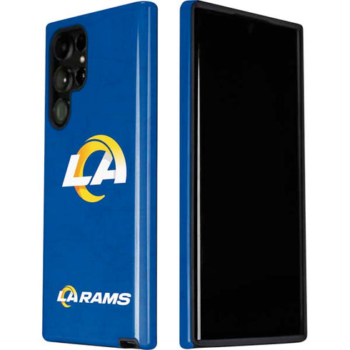 NFL Los Angeles Rams Distressed Galaxy S22 Ultra Pro Case