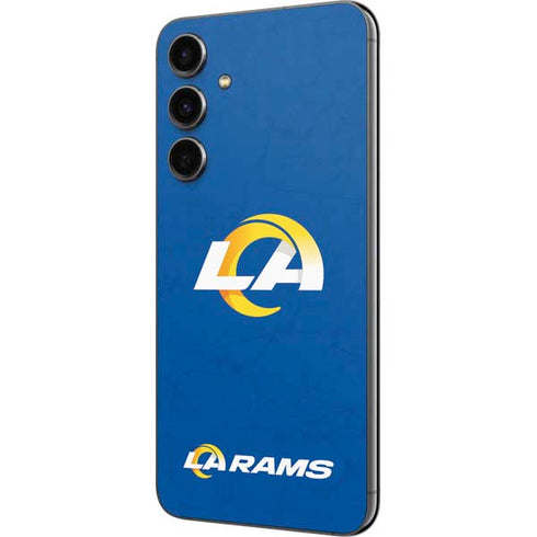 NFL Los Angeles Rams Distressed Galaxy S23 FE Skin
