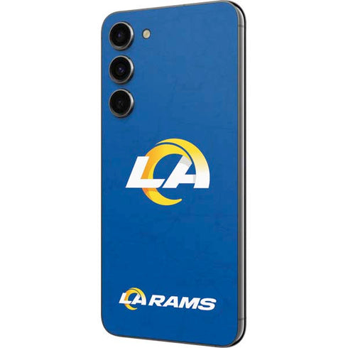 NFL Los Angeles Rams Distressed Galaxy S23 Plus Skin