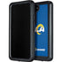 NFL Los Angeles Rams Distressed Galaxy S23 Plus Waterproof Case