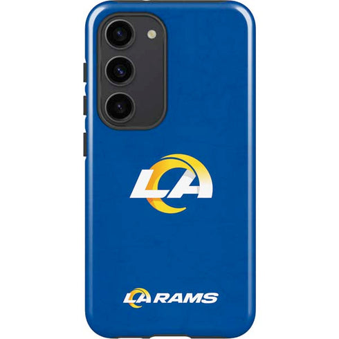 NFL Los Angeles Rams Distressed Galaxy S23 Pro Case