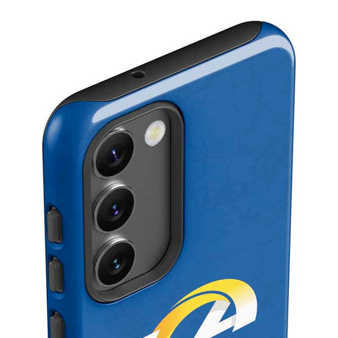 NFL Los Angeles Rams Distressed Galaxy S23 Pro Case
