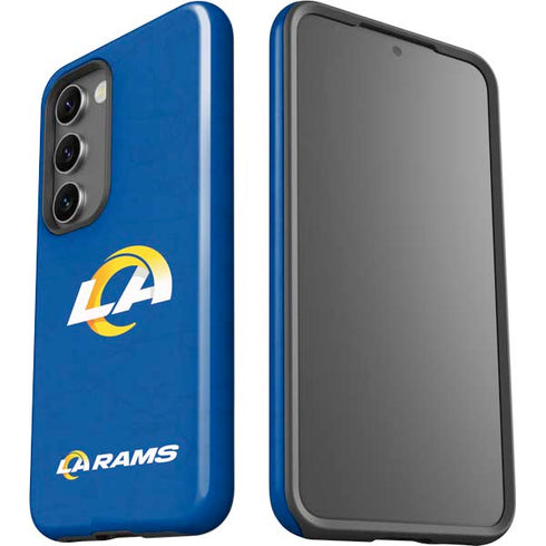 NFL Los Angeles Rams Distressed Galaxy S23 Pro Case