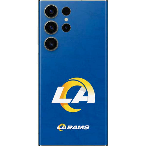 NFL Los Angeles Rams Distressed Galaxy S23 Ultra Skin