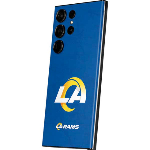 NFL Los Angeles Rams Distressed Galaxy S23 Ultra Skin