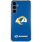 NFL Los Angeles Rams Distressed Galaxy S24 Clear Case