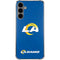 NFL Los Angeles Rams Distressed Galaxy S24 Plus Clear Case