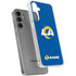 NFL Los Angeles Rams Distressed Galaxy S24 Plus Clear Case