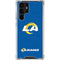 NFL Los Angeles Rams Distressed Galaxy S24 Ultra Clear Case